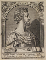 TvB G 4684
<br/>
Portret Petrus Ronsardus
<br/>
<em>Boissard, Jean Jacques (1533 - 1598)</em>